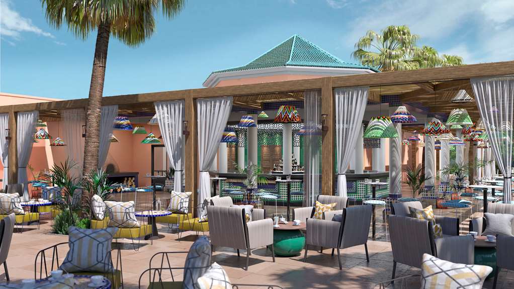Hotel Sol Oasis Marrakech Ouahat Sidi Brahim Restaurace fotografie