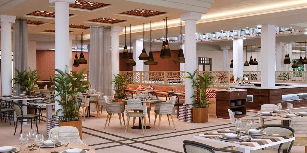 Hotel Sol Oasis Marrakech Ouahat Sidi Brahim Restaurace fotografie
